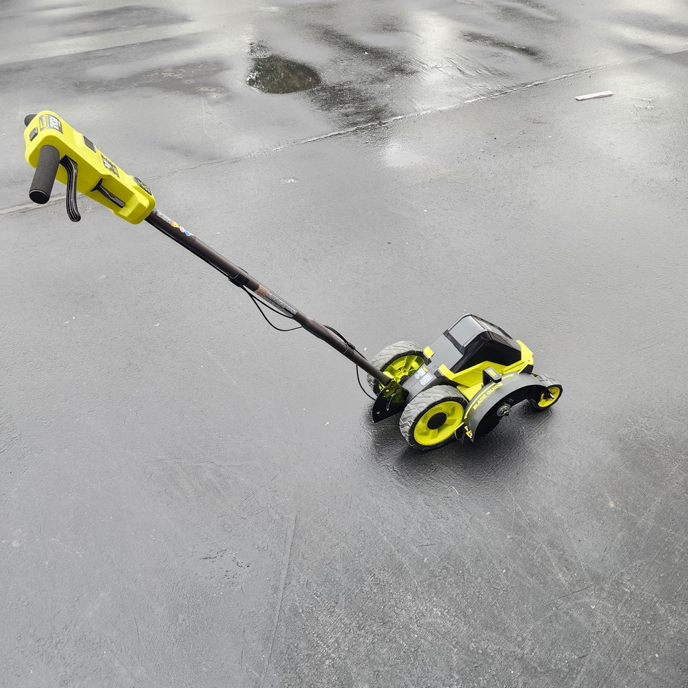 40V HP Brushless 9 in. Cordless Edger with 4.0 Ah Battery and Charger (RY40760VNM) 40V HP Brushless 9 in. Cordless Edger with 4.0 Ah Battery and Charger (RY40760VNM)